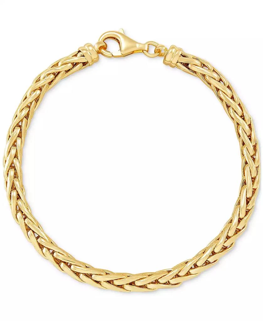 Macy
s Lightweight Spiga Link Bracelet in 14k Gold