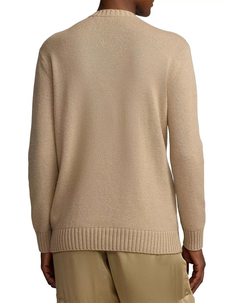 Ralph Lauren Aviator Bear Cashmere Sweater 5