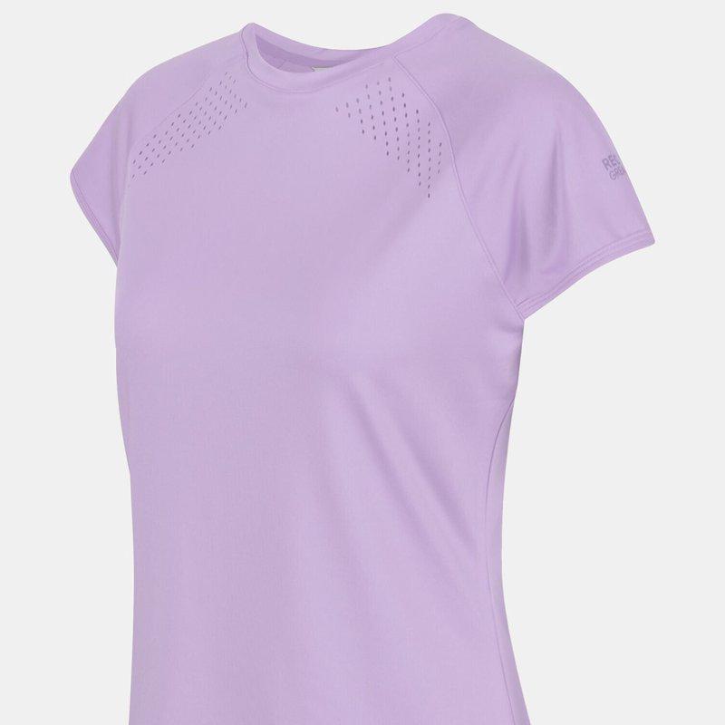 Regatta Womens/Ladies Luaza T-Shirt Pastel Lilac