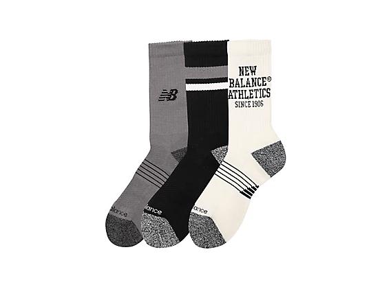 New Balance Active Graphic Crew Socks 3 Pack