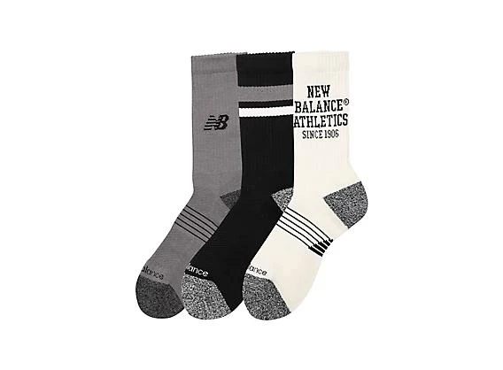 New Balance Active Graphic Crew Socks 3 Pack 2