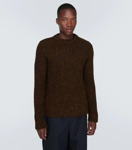 Jil Sander Alpaca wool and silk sweater 3