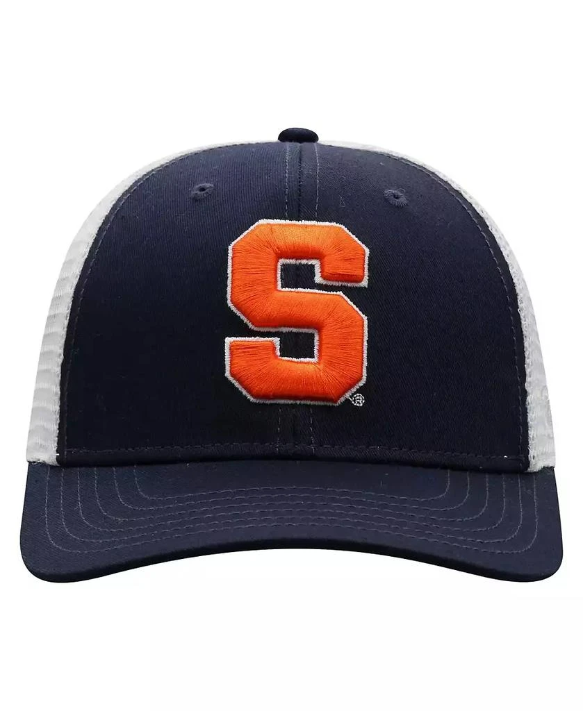 Top of the World Men's Navy, White Syracuse Orange Trucker Snapback Hat 3