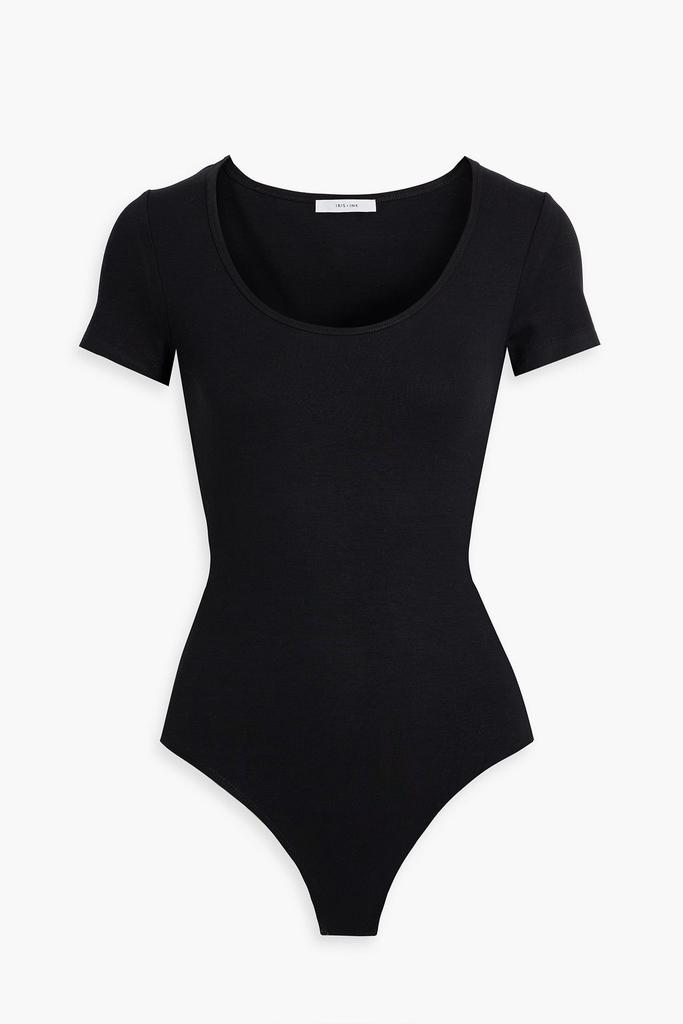 IRIS & INK Margaux stretch-ECOVERO™ jersey bodysuit