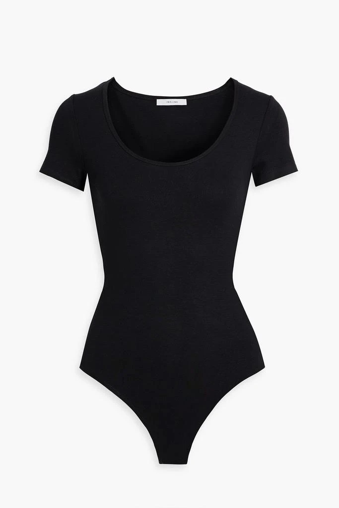 IRIS & INK Margaux stretch-ECOVERO™ jersey bodysuit 1