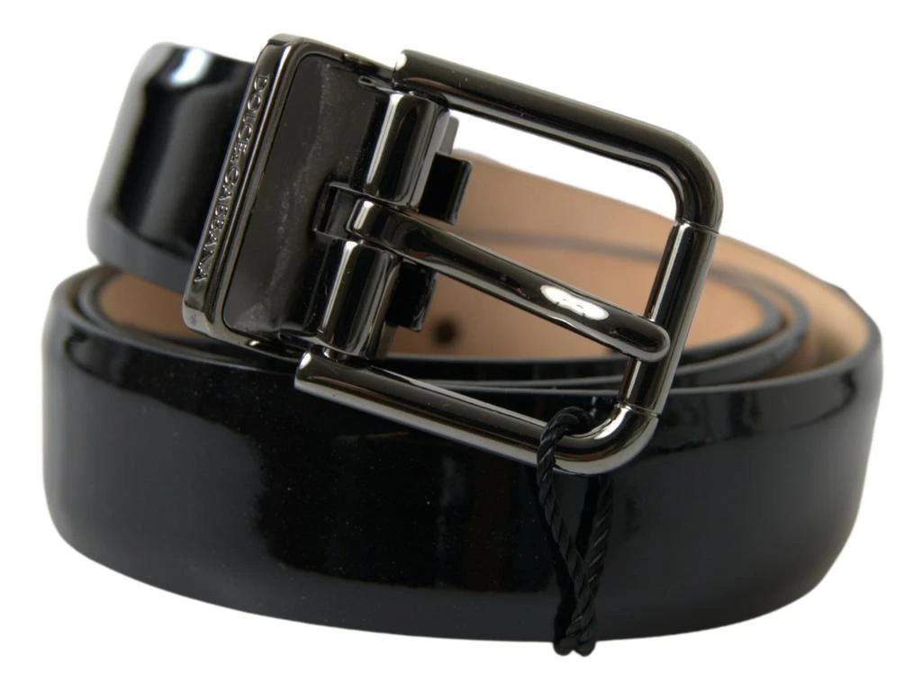 Dolce 
Gabbana Calf Leather Metal Buckle Men Men
s Belt