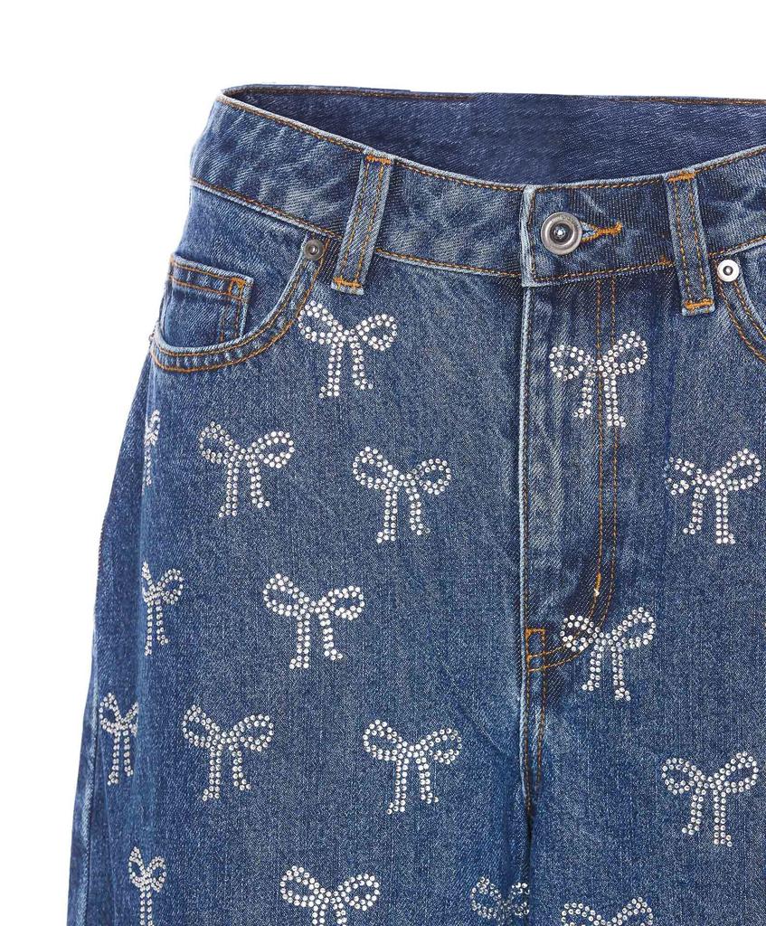 Rhinestone Bow Denim Jeans – On Sale Now with Up to 27% Off