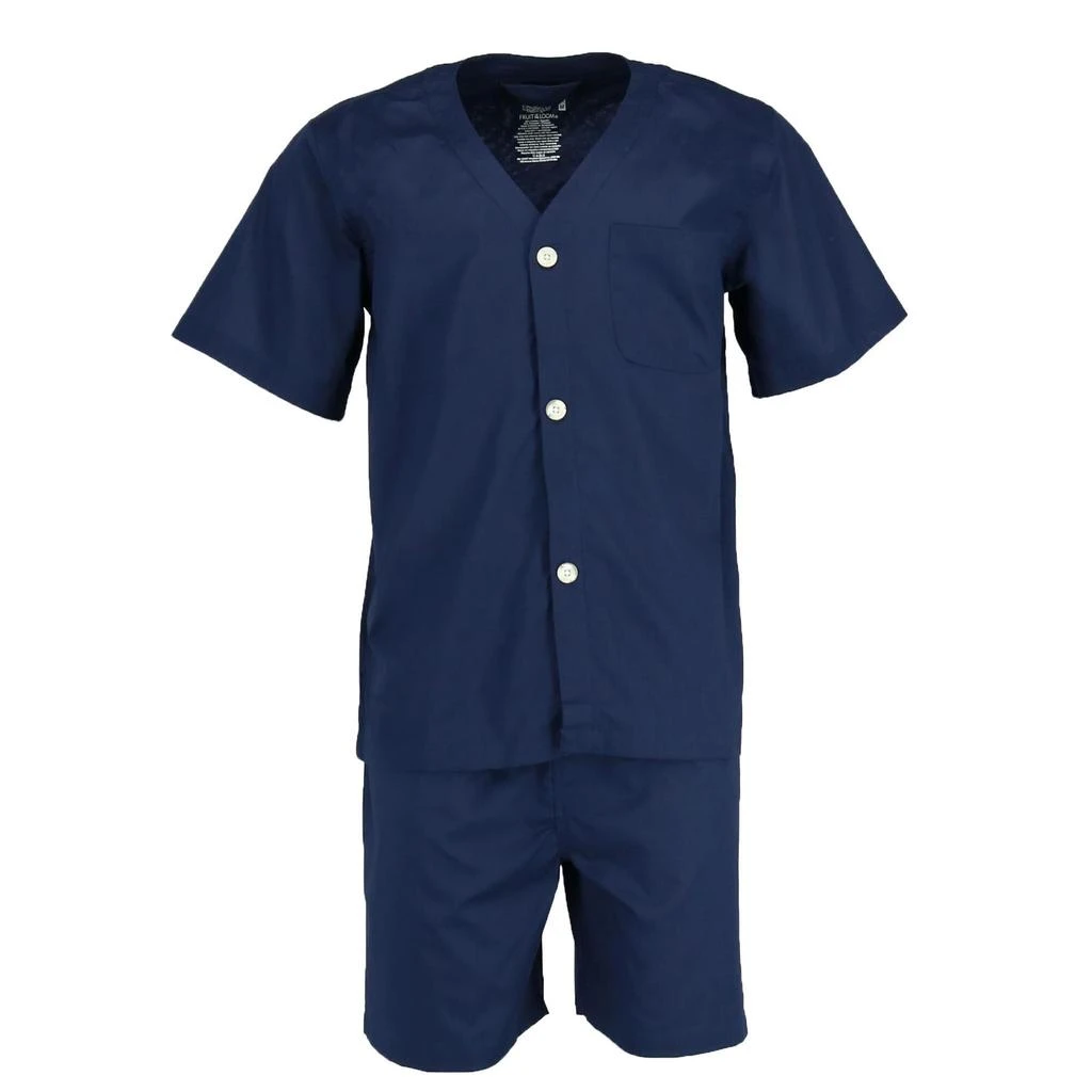 The Loom Men's Big and Tall Short Sleeve Short Leg Pajamas 1