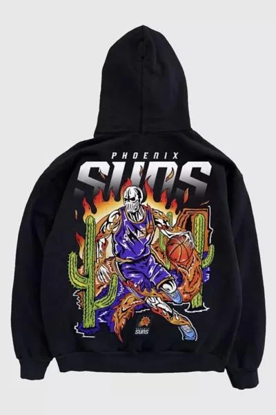 Warren Lotas Warren Lotas Cactus Phoenix Suns Crossover Hoodie 1