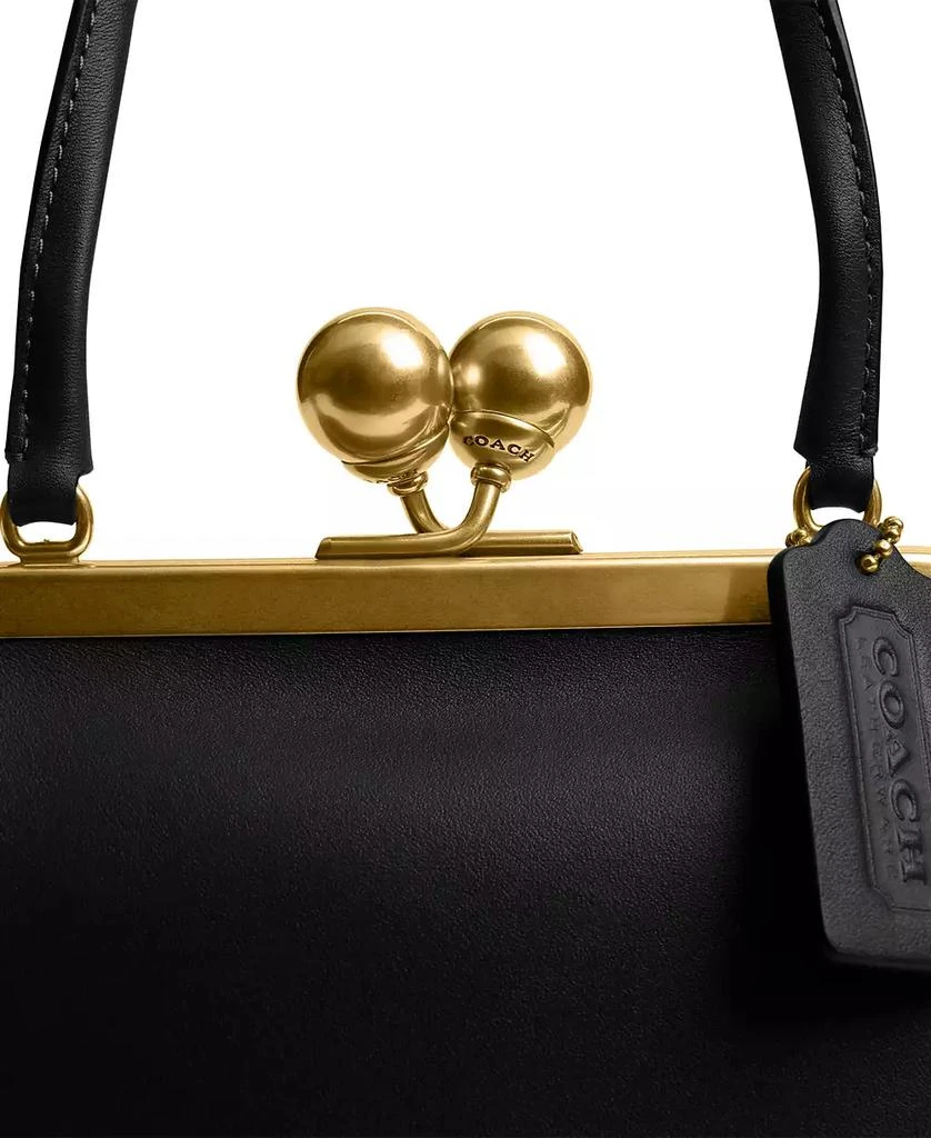 Coach Glovetanned Leather Kisslock Frame Bag 6