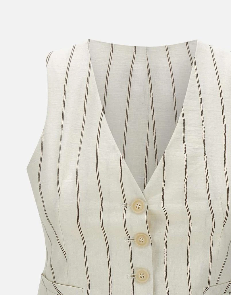 KAOS Linen waistcoat 5