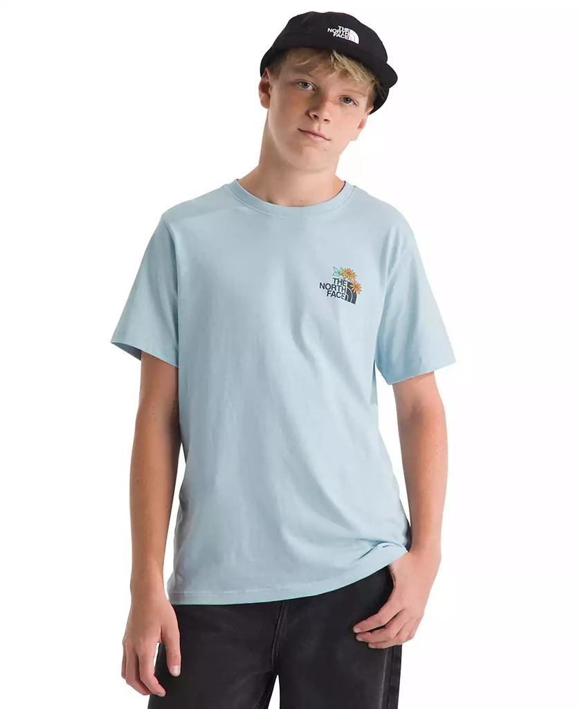 The North Face Boys
 and Girls
 6-16 Floral Logo Short-Sleeve T-Shirt 2