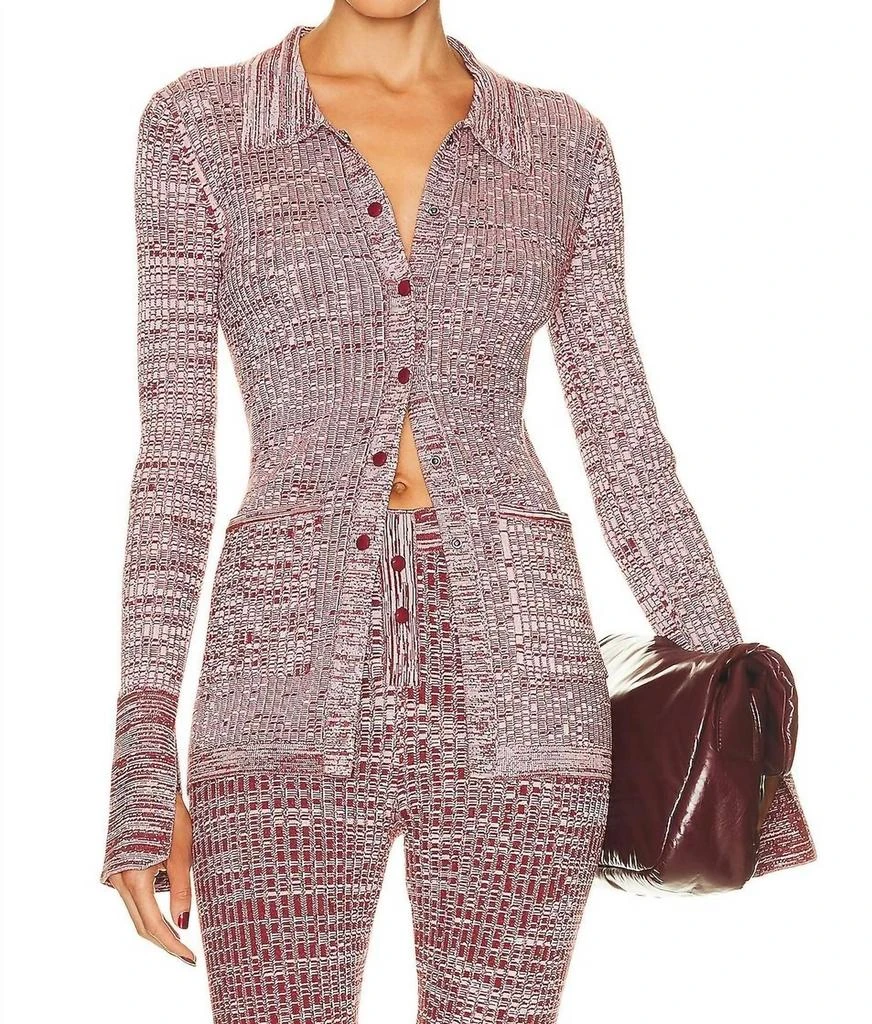 Live The Process Live The Process - Marl Cardigan 1