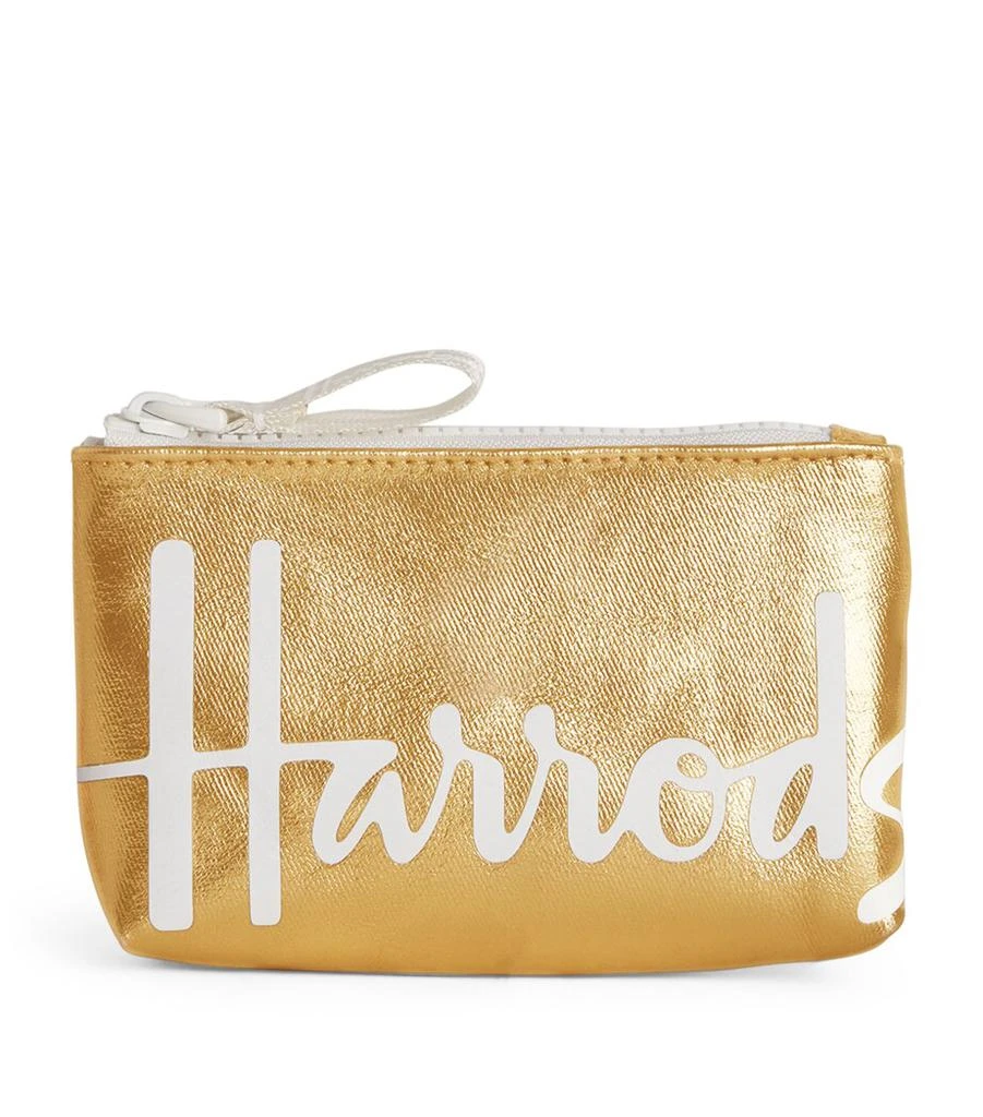 Harrods Cotton Logo Coin Purse 1
