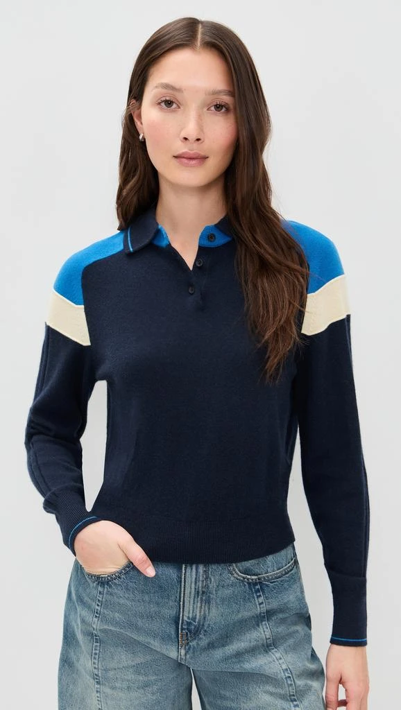 Guest in Residence Cashmere Alpine Collegiate Polo