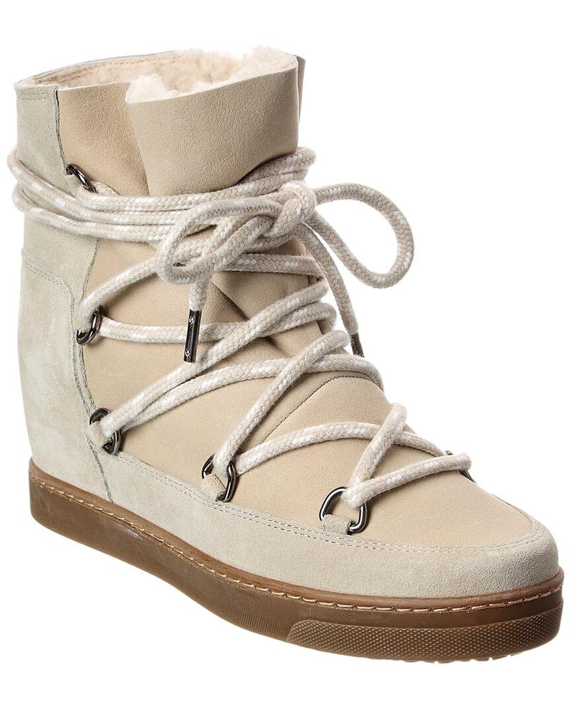 Isabel Marant Nowles Suede & Leather Snow Boot