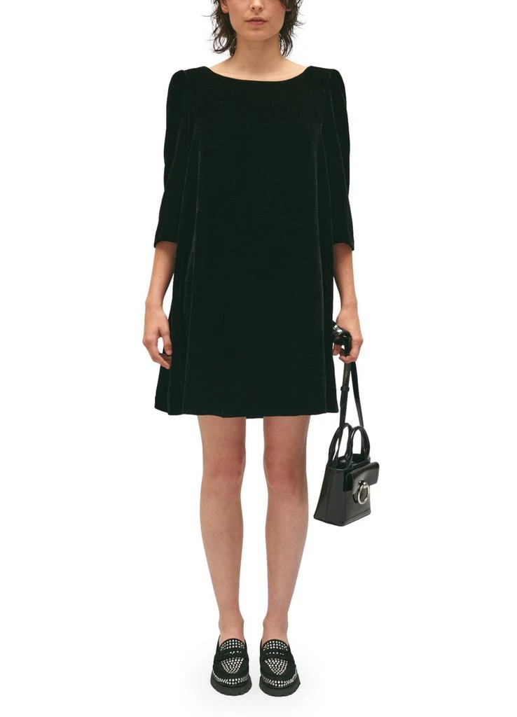 CLAUDIE PIERLOT Rififi shortvelour dress 2