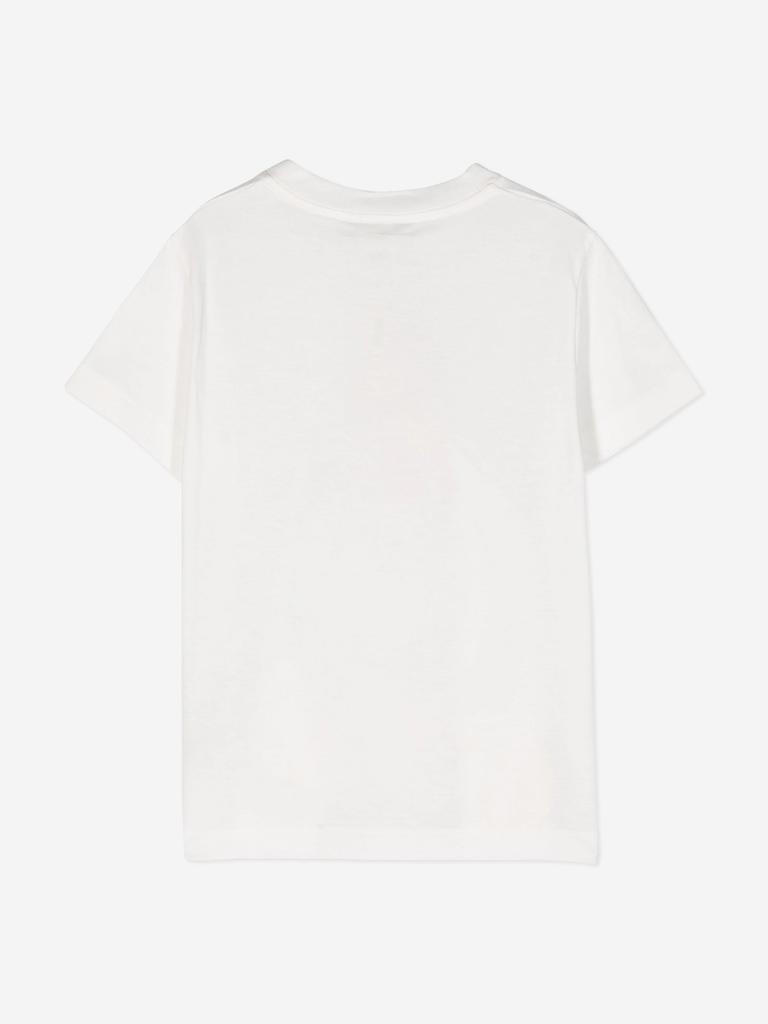 Fendi Fendi Girls Skateboarder T-Shirt in White