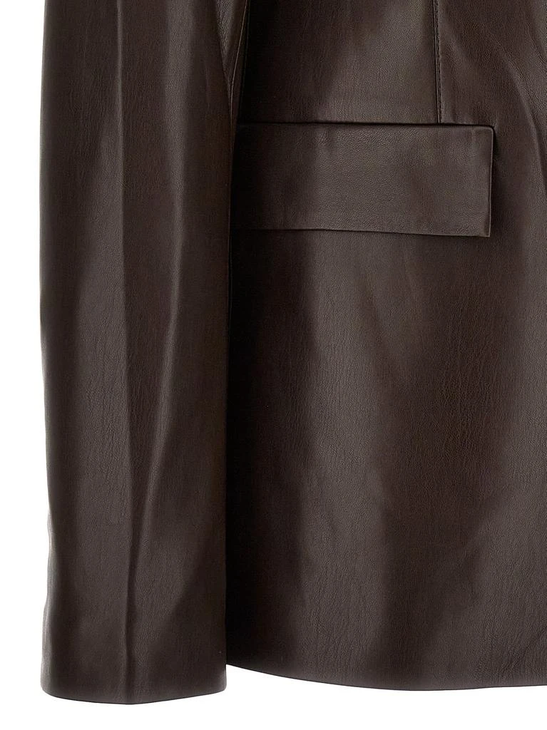 Nanushka Nanushka Buttoned Leather Blazer 4