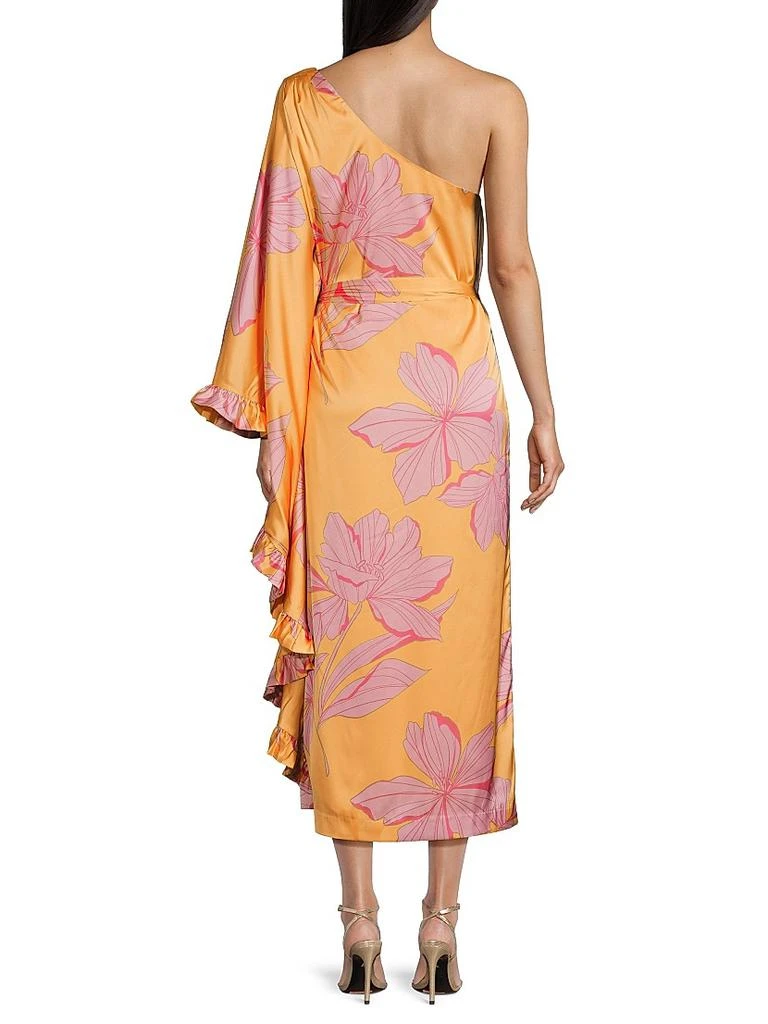 Hutch Moran One-Sleeve Midi Dress 5