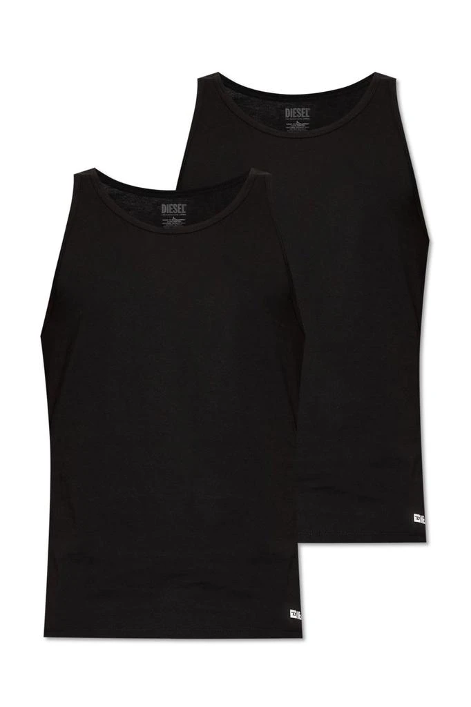 Diesel Diesel Walty-D-Box 2 Pack Logo Printed Tank Top 1