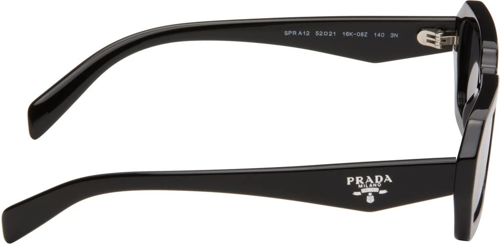 Prada black rectangle angular sunglasses Prada PR06YS Rectangle Sunglasses main image 3