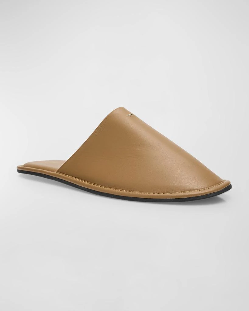 Giuseppe Zanotti Men's Clermond Napa Leather Mule Slippers 2