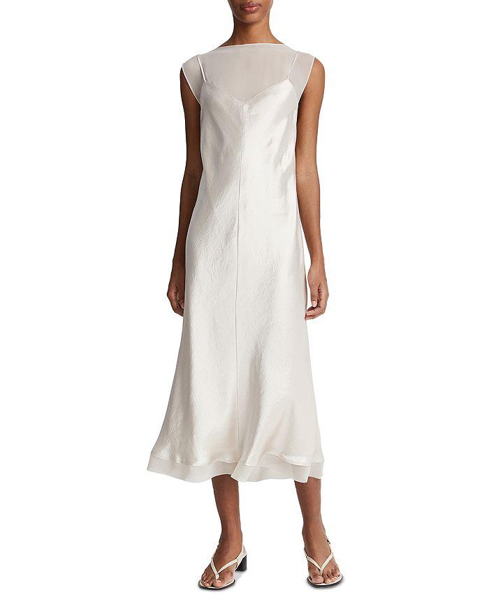 Vince Chiffon Layered Slip Dress