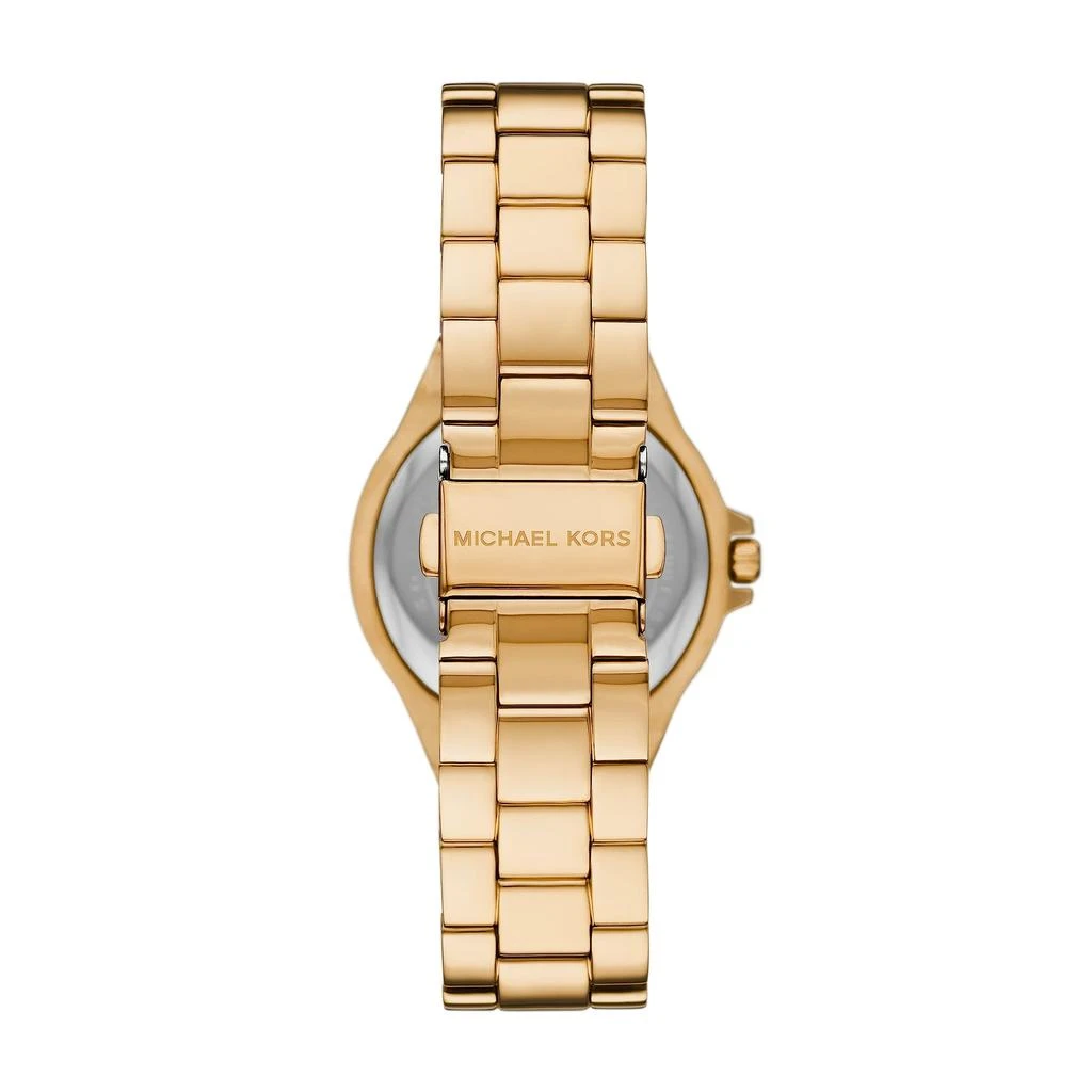 Michael Kors MK7404 - Lennox Three-Hand Gold-Tone Stainless Steel Watch 3