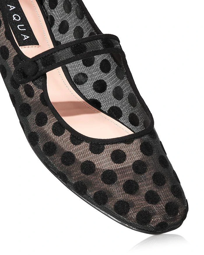 AQUA Women's Amore Strap Ballet Flats - Exclusive 5