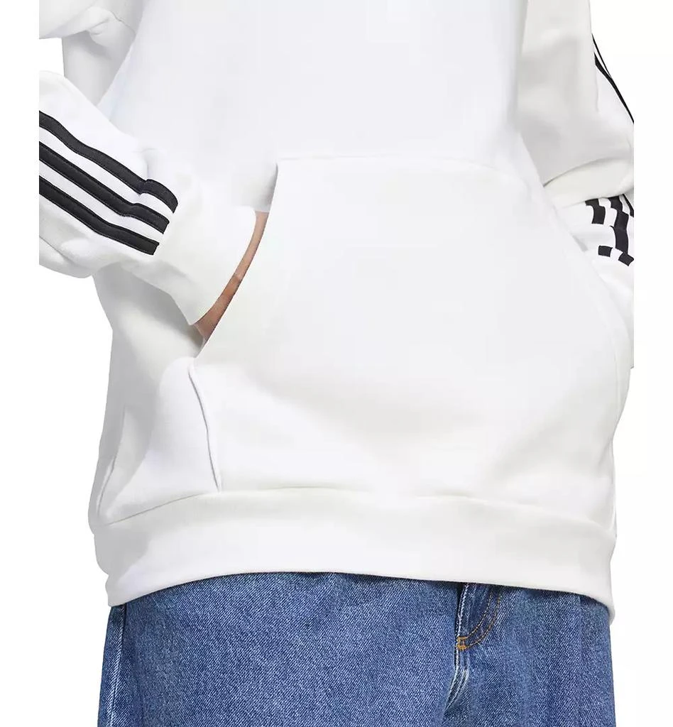 Adidas Men's Essentials 3-Stripes Regular-Fit Fleece Hoodie, Regular & Big & Tall 2