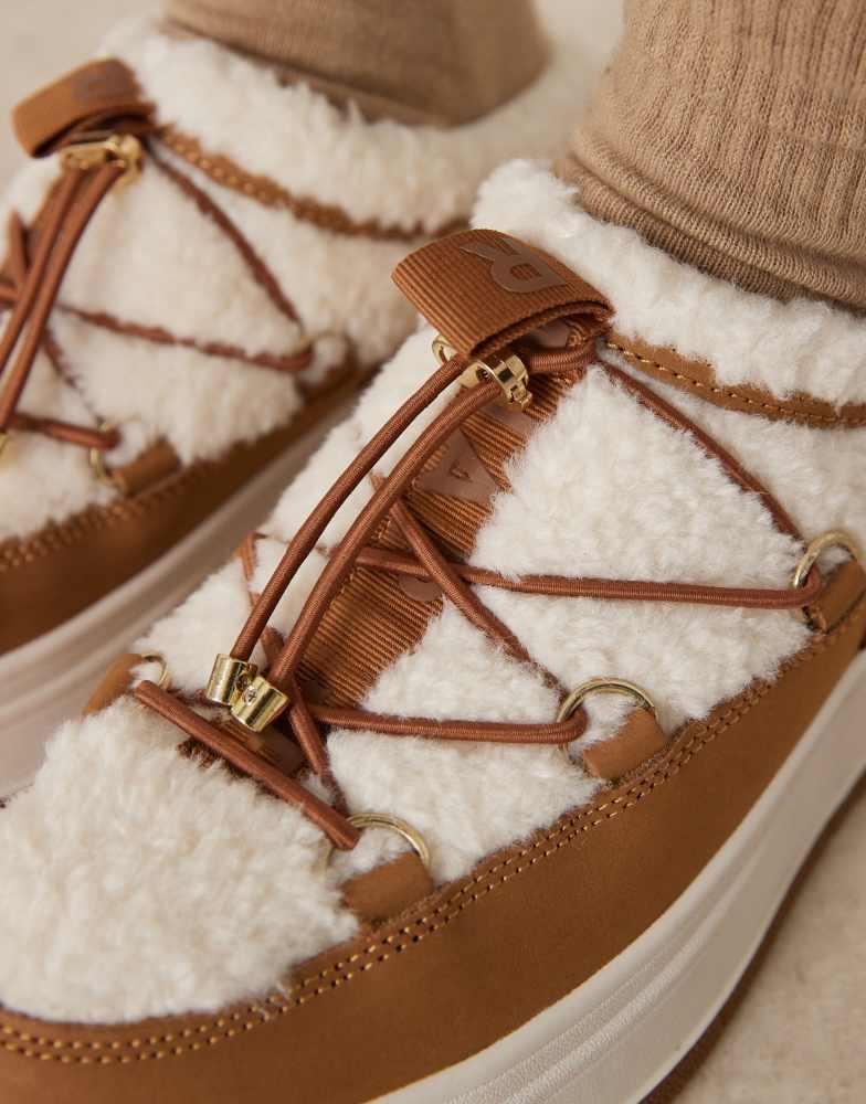 Pajar Pajar asos exclusive Jules shoes in chestnut tan