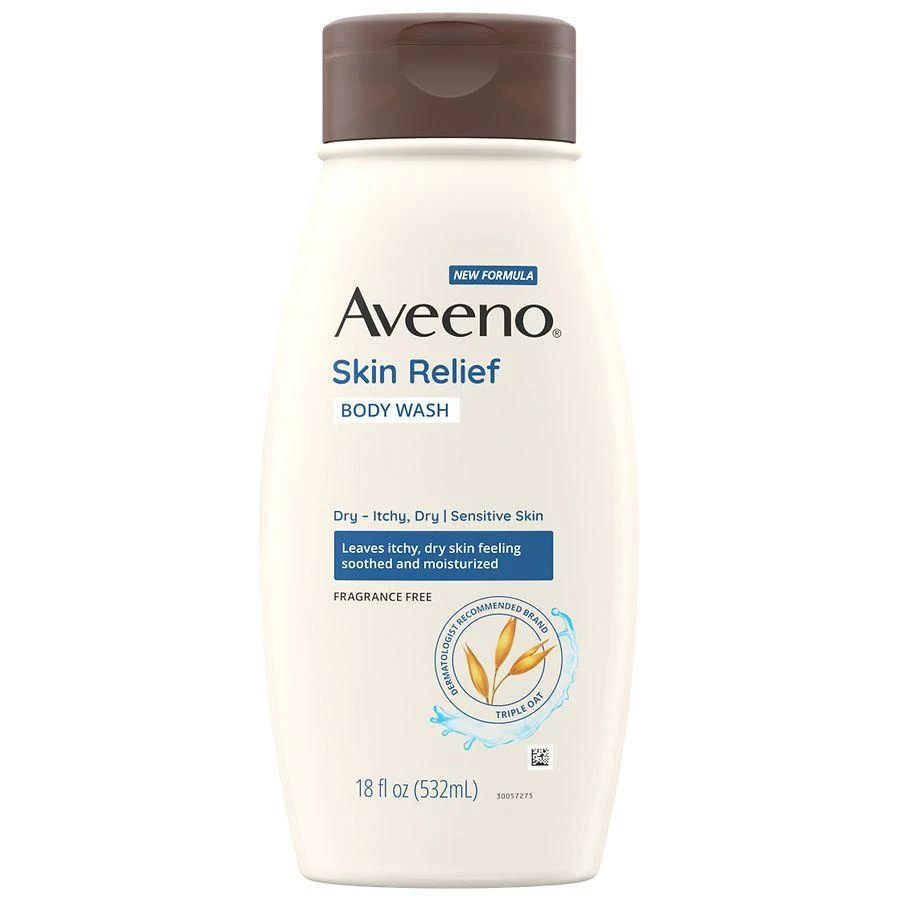 Aveeno Skin Relief Body Wash, Sensitive Skin Fragrance-Free 1