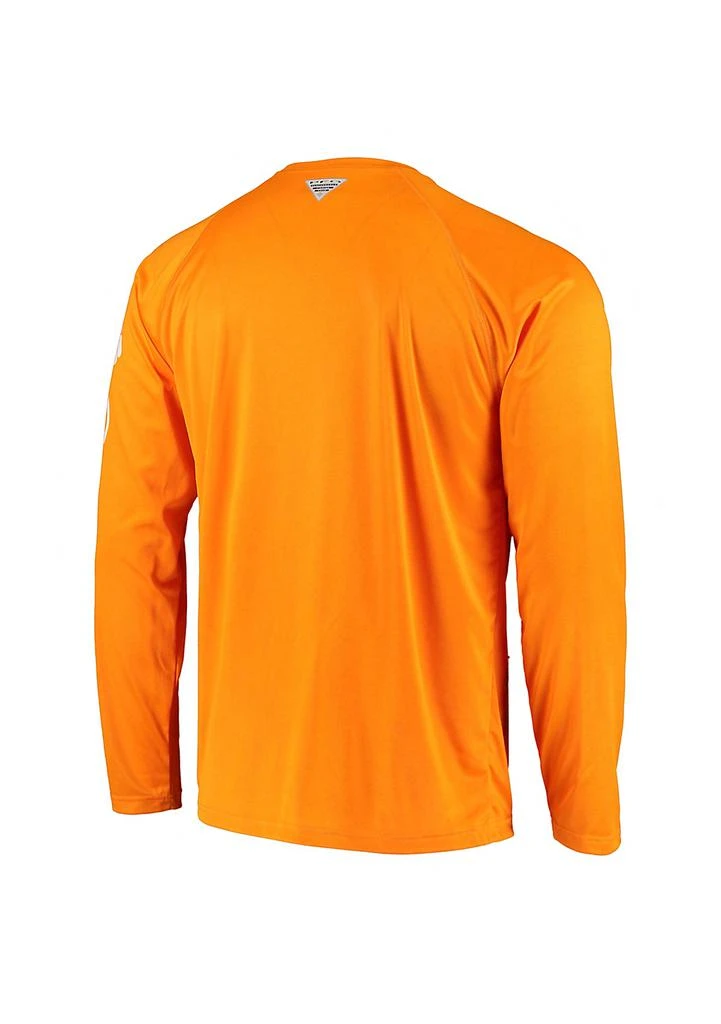 Columbia NCAA Tennessee Tennessee Volunteers Terminal Tackle Omni-Shade Raglan Long Sleeve T-Shirt 3