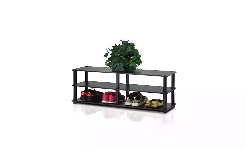 Slickblue Modern 3-Shelf Shoe Rack - Sleek Storage Organizer For Entryway 3