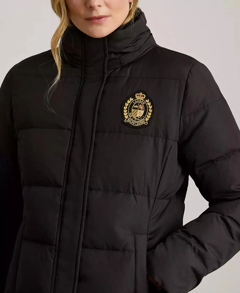Ralph Lauren Women's Faux-Fur-Trim Collared Puffer Coat 3