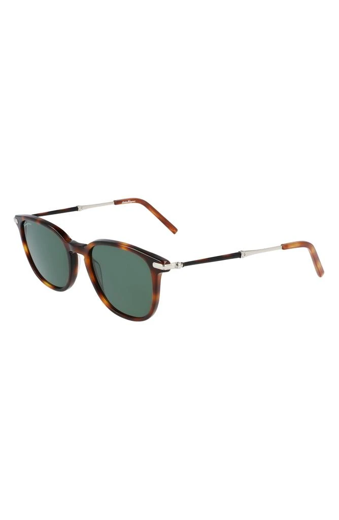 Salvatore Ferragamo Salvatore Ferragamo 52mm Round Sunglasses 3