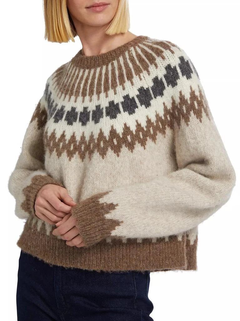 Nili Lotan Alena Fair-Isle-Inspired Sweater 6