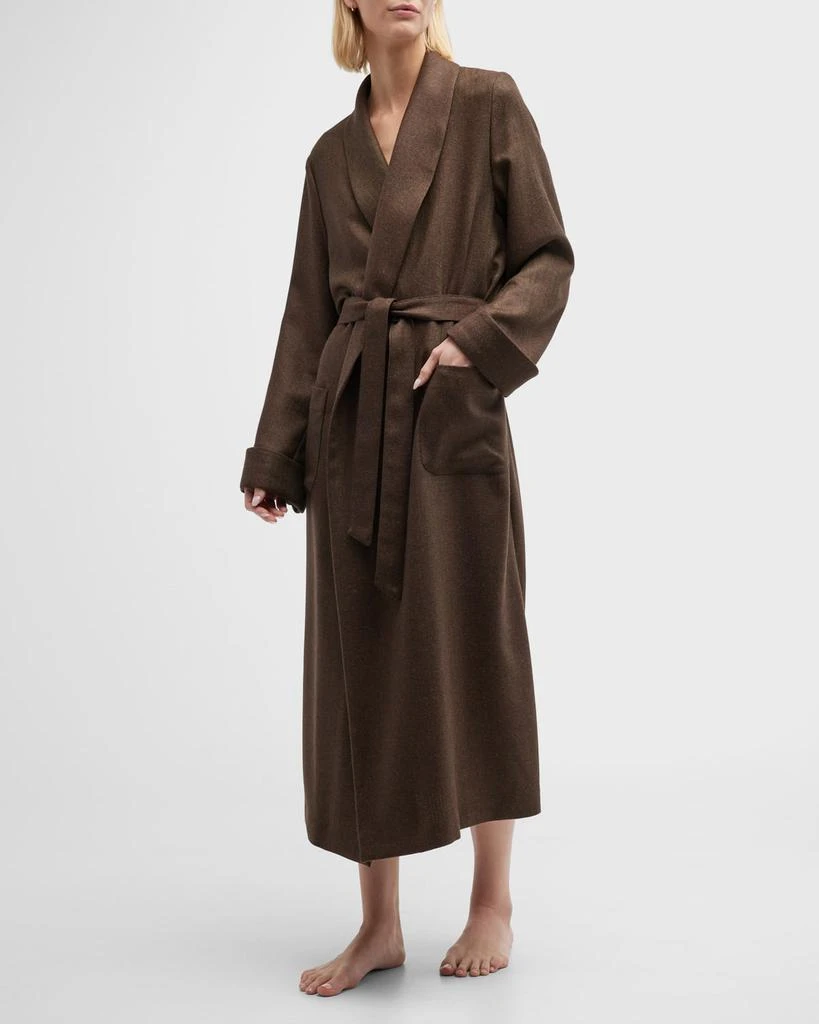 Loro Piana Long Cashmere & Alpaca Robe 3