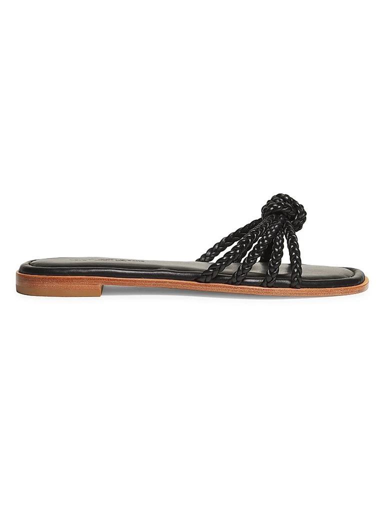Saks Fifth Avenue Deluxe Nappa Leather Sandals 1