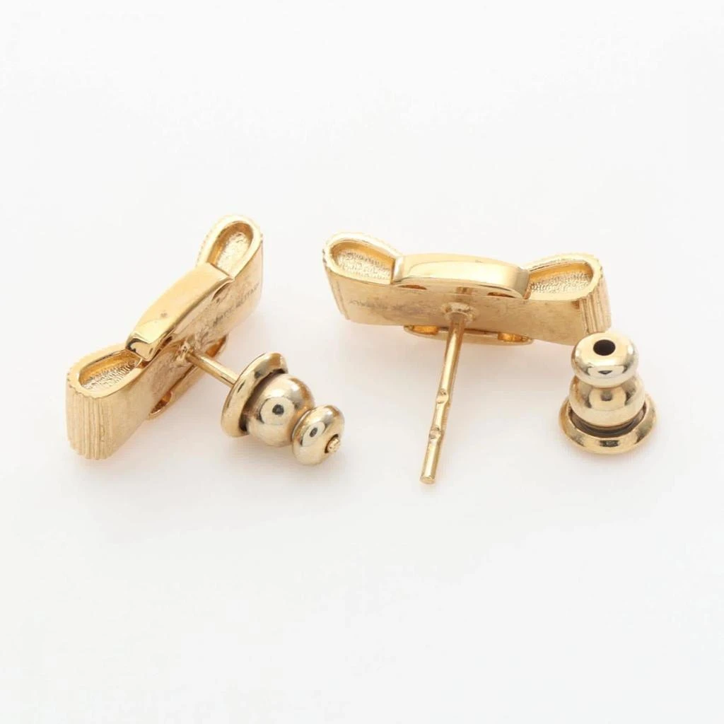 Salvatore Ferragamo Plating Stud Earrings (Pre-Owned) 2