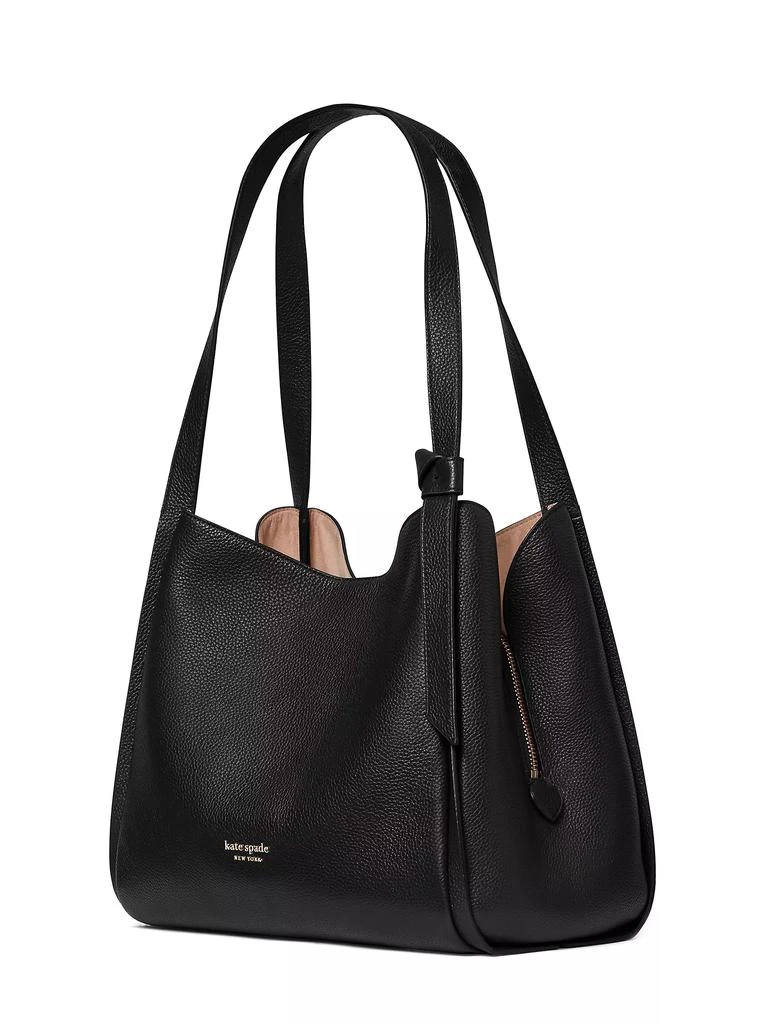 Kate Spade Large Knott Leather Shoulder Bag 3