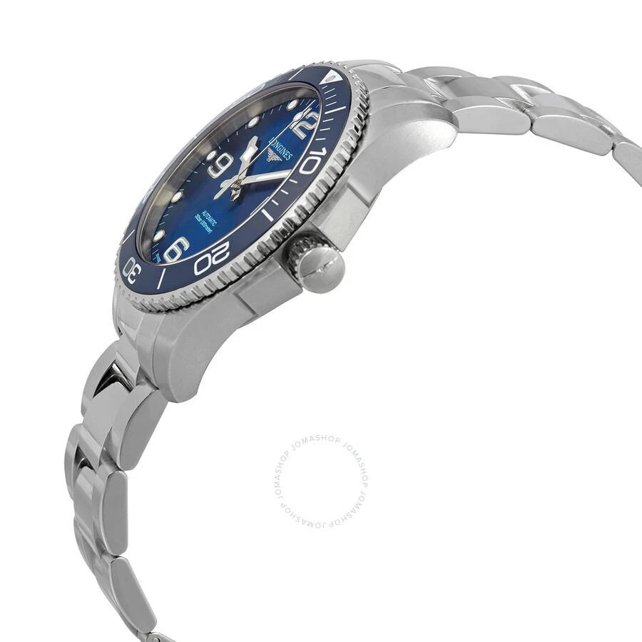 Longines Hydroconquest Automatic Blue Ceramic Bezel 41 mm Men's Watch L3.781.4.96.6 2