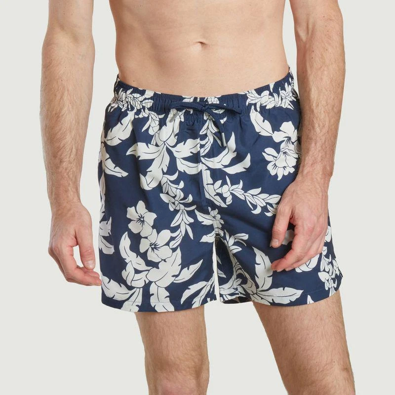 Gant Palm Lei Print Swim Shorts EVENING BLUE GANT 4