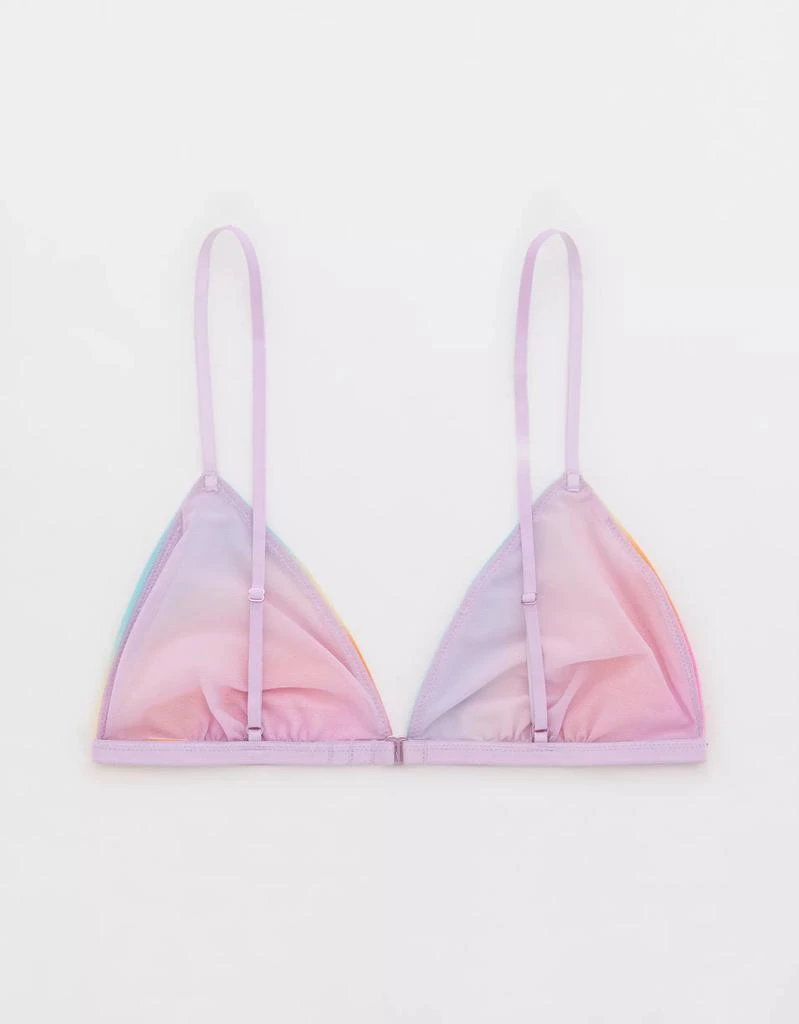 Aerie SMOOTHEZ Ombre Mesh Triangle Bralette 5