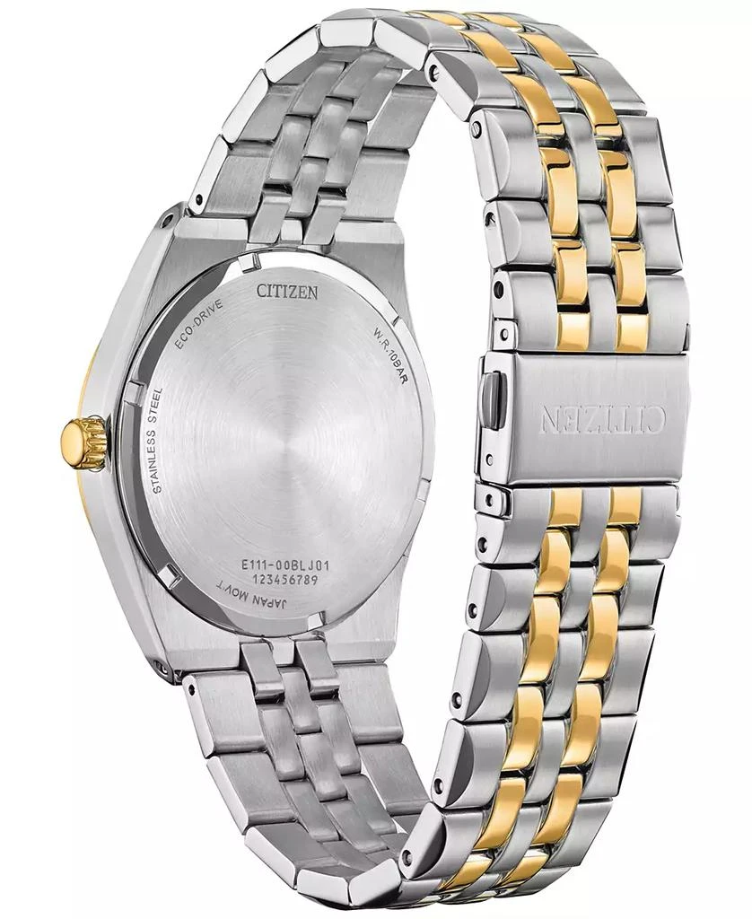 Citizen Eco-Drive Men's Corso Diamond (1/10 ct. t.w.) Two-Tone Stainless Steel Bracelet Watch 40mm 5