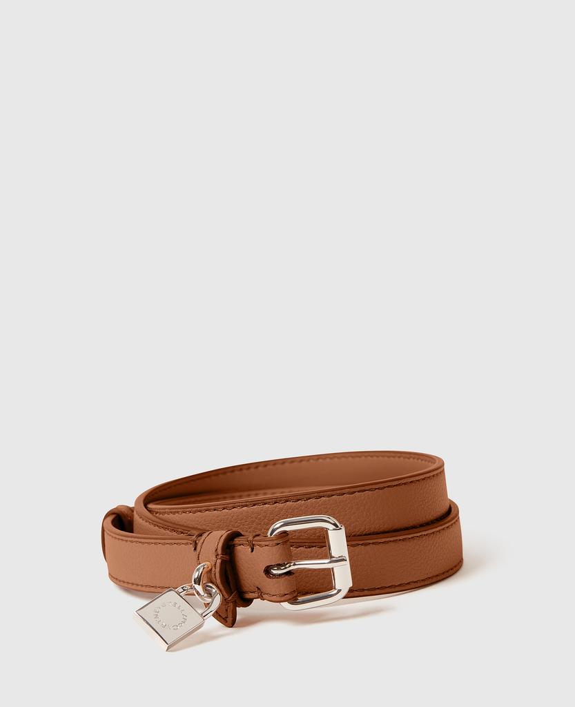 Stella McCartney Stella McCartney - Ryder Buckle Belt, Woman, Brandy, Size: 115