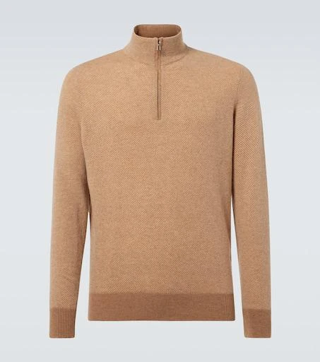 Loro Piana Roadster cashmere half-zip sweater 1