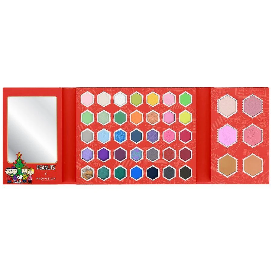 Profusion Cosmetics Snoopy's Starlit Holiday 41 Shade Face & Eye Palette 3