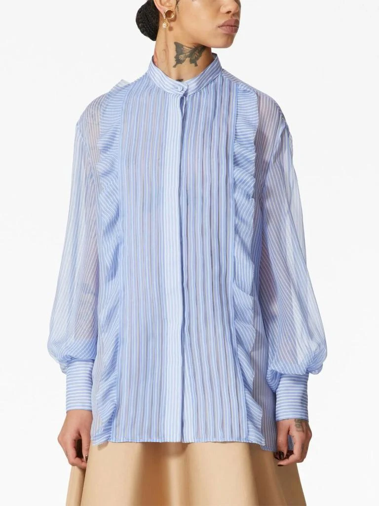 VALENTINO GARAVANI Stripes chiffon shirt 3